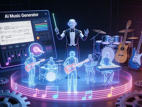 AI Music Generator Dashboard