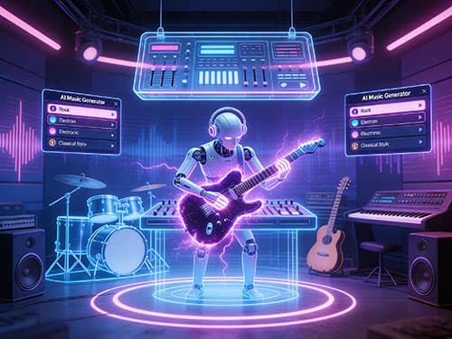 Easy to Use AI Music Creator